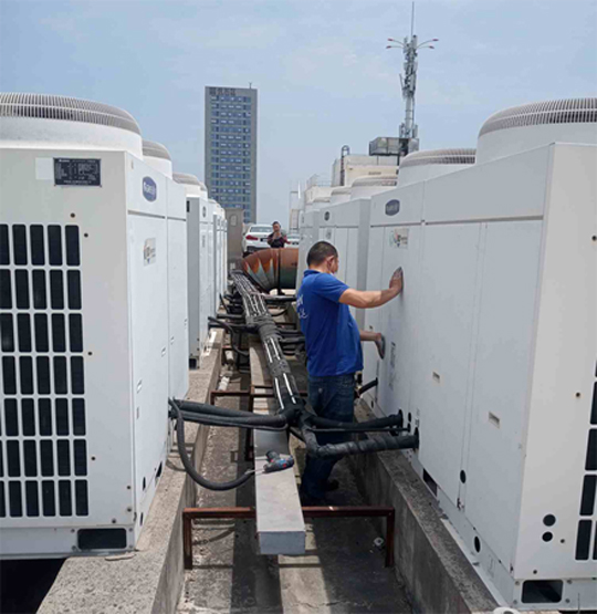 莱州中央空调制热和不制冷系统维修方法